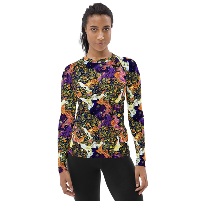 Women's Rash Guard - Ethereal Waltz