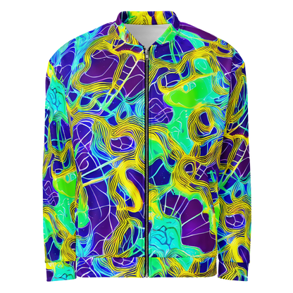 Bomber Jacket - Neon Jungle Rhapsody