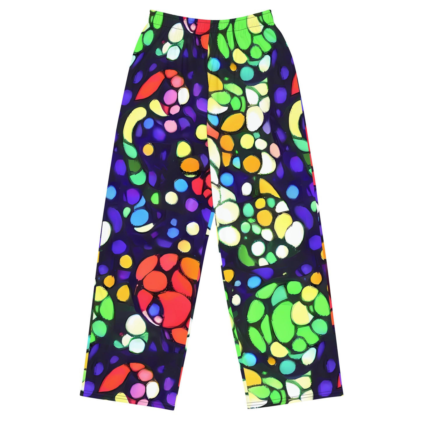 Wide-Leg Pants - Bubble Fantasia