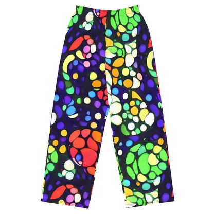 Wide-Leg Pants - Bubble Fantasia