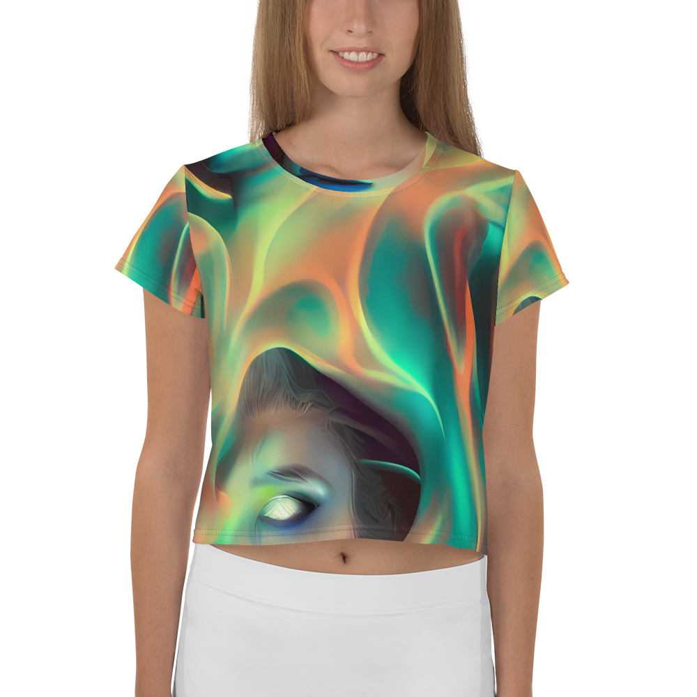 Women's Crop Tee - Soulfire Embrace