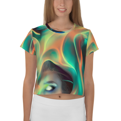 Women's Crop Tee - Soulfire Embrace