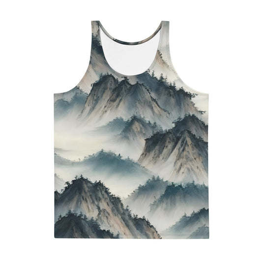 Men's Tank Top - Misty Peaks