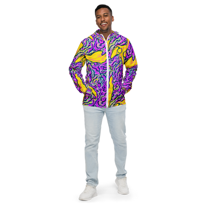 Men's Windbreaker - Zenith Waves