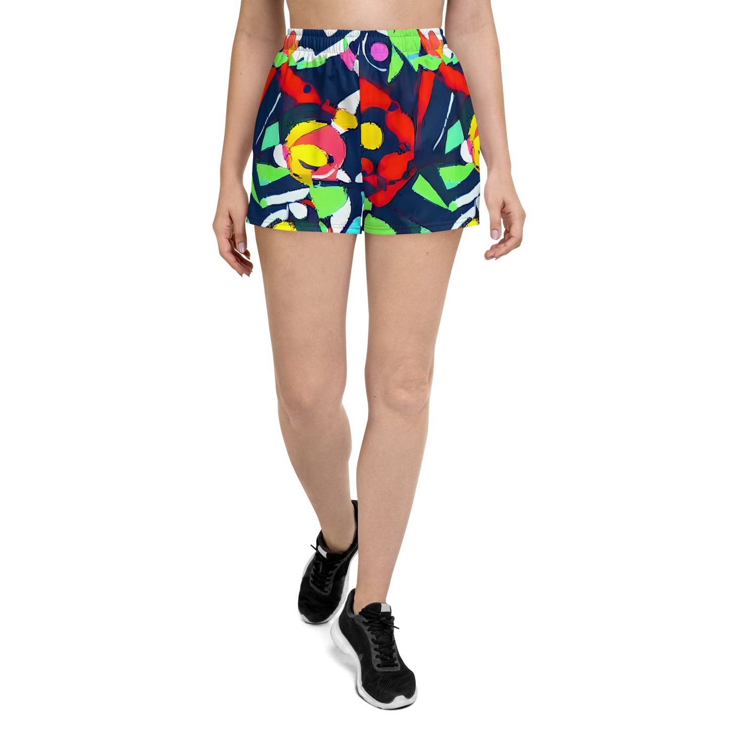 Women’s Athletic Shorts - Chagall's Dream