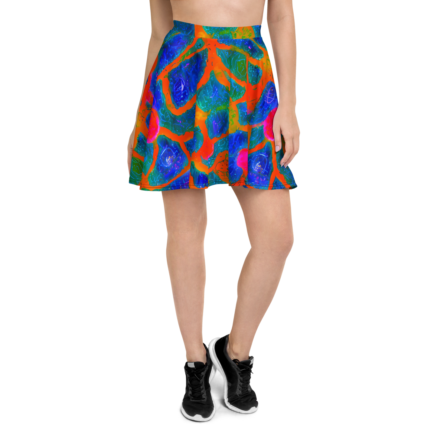 Skater Skirt - Vibrant Mosaic