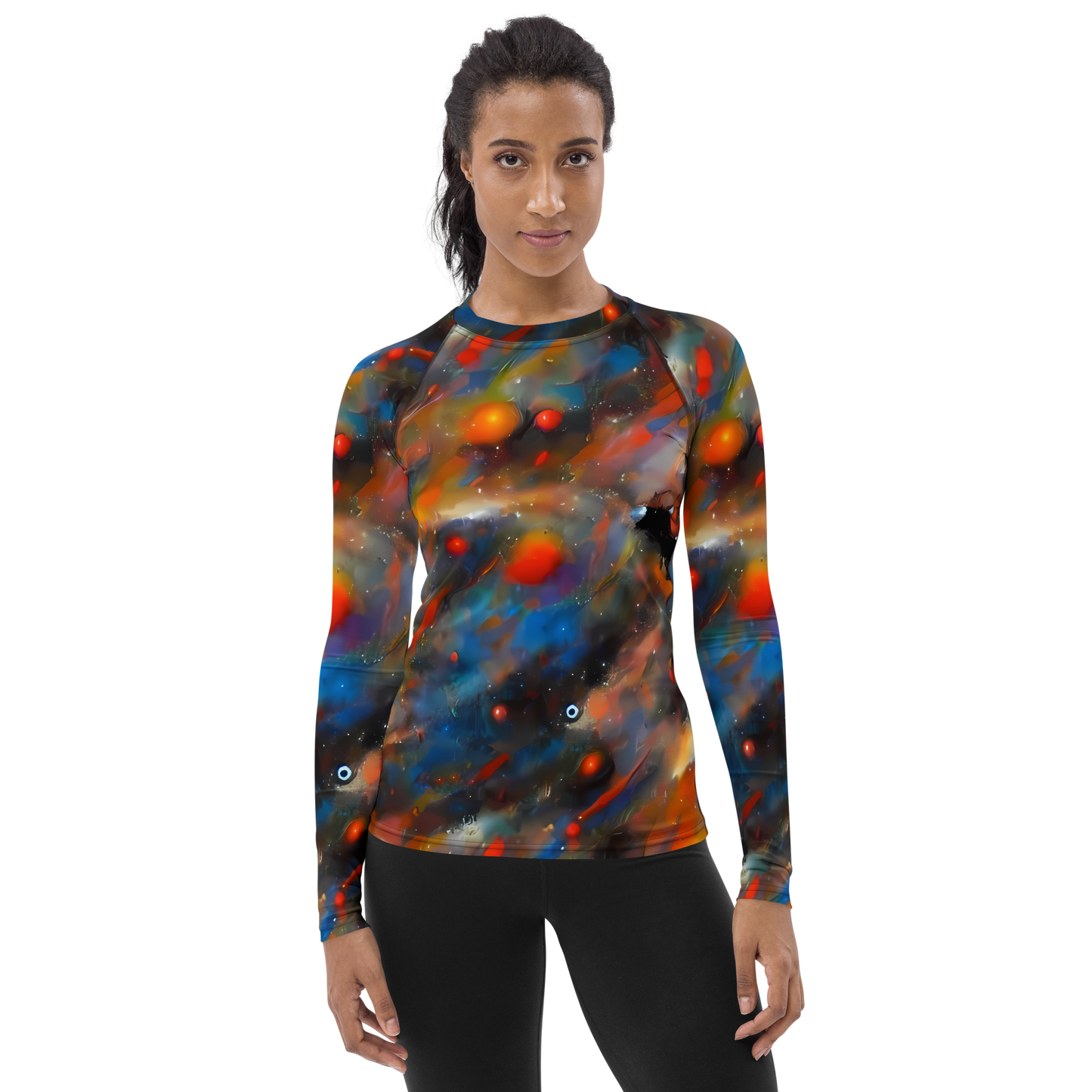 Women's Rash Guard - Ethereal Eclat