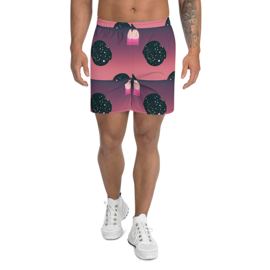 Men's Athletic Shorts - Dreamscape Horizon