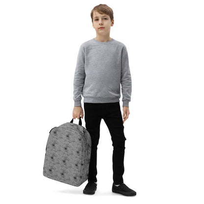 Minimalist Backpack - Black And White Rhapsody