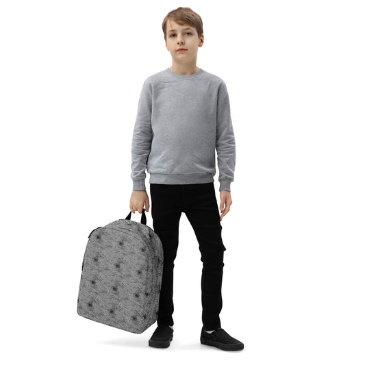 Minimalist Backpack - Black And White Rhapsody