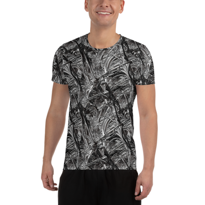 Men's Athletic T-Shirt - Gothic Whirlwind