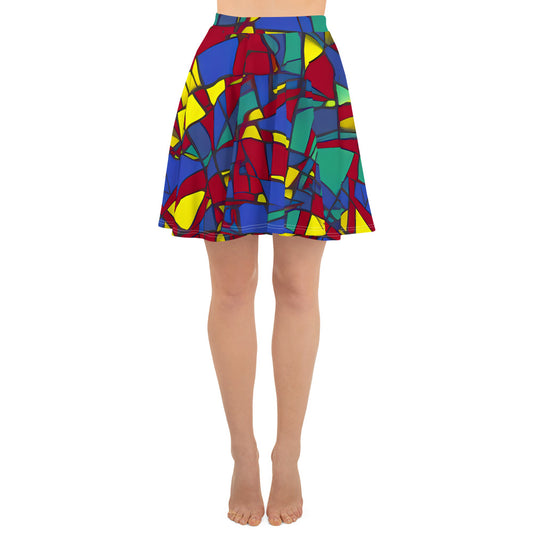 Skater Skirt - Vibrant Vexation