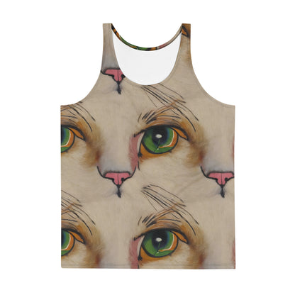 Men's Tank Top - Emerald Gaze