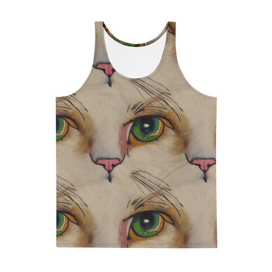 Men's Tank Top - Emerald Gaze