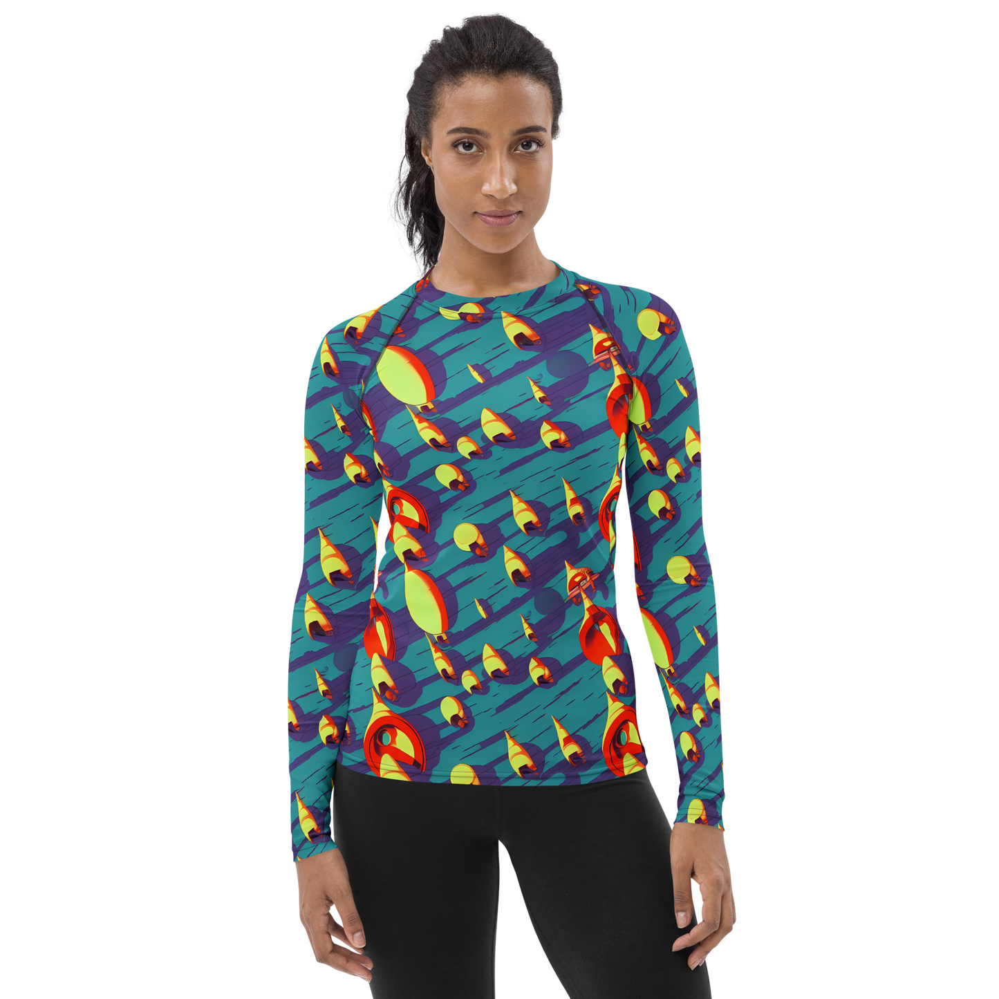 Women's Rash Guard - Sailor's Mirage