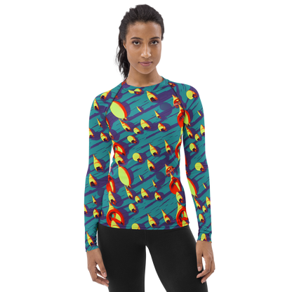 Women's Rash Guard - Sailor's Mirage