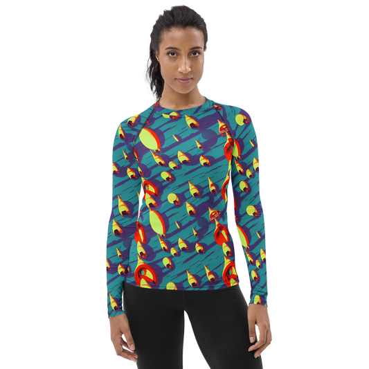 Women's Rash Guard - Sailor's Mirage