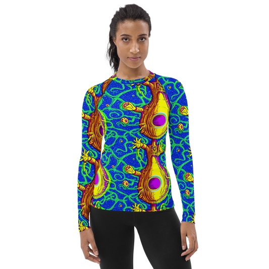 Women's Rash Guard - Sprawling Spectacle