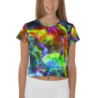 Women's Crop Tee - Neer Nebula