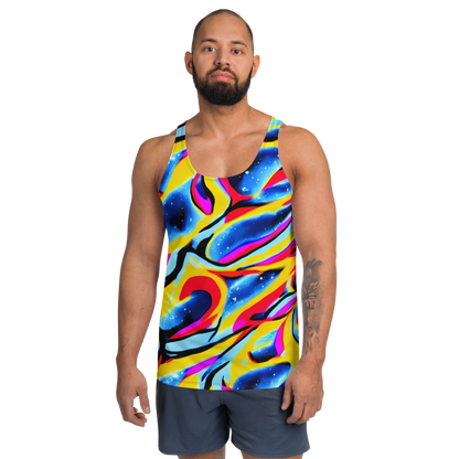 Men's Tank Top - Electric Dreamscape