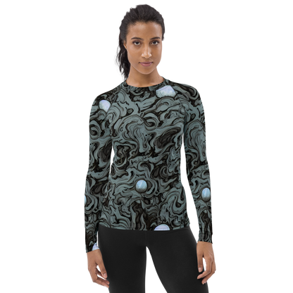 Women's Rash Guard - Caruso Swirl