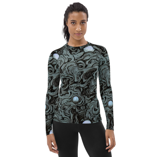 Women's Rash Guard - Caruso Swirl