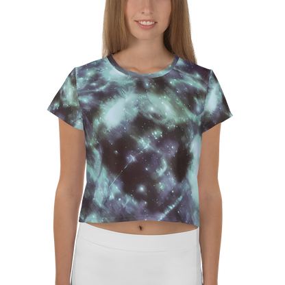 Women's Crop Tee - Roversi Nebula