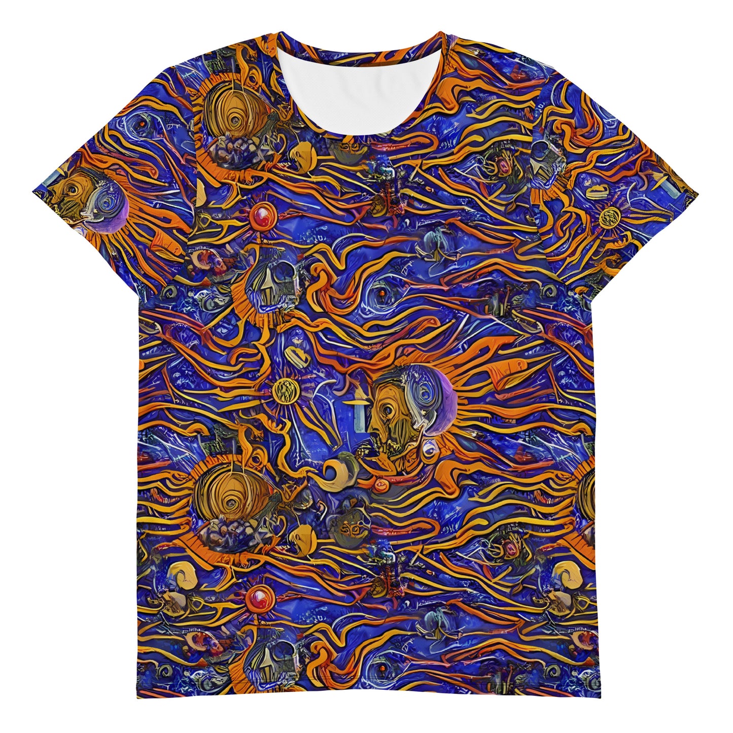 Men's Athletic T-Shirt - Mantegna Swirl