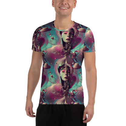 Men's Athletic T-Shirt - Nouveau Galaxy