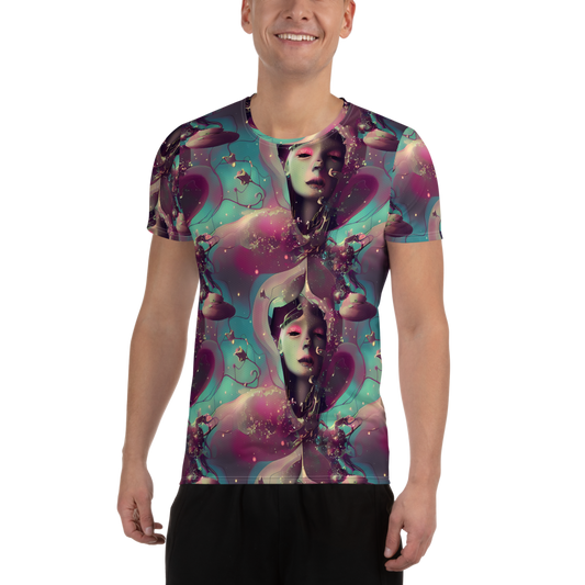 Men's Athletic T-Shirt - Nouveau Galaxy