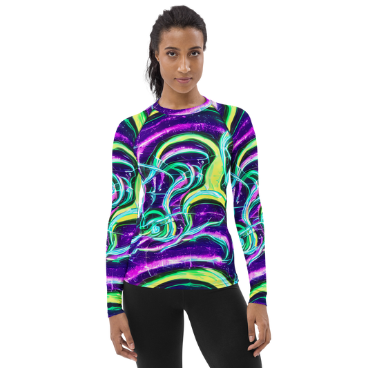 Women's Rash Guard - Quesnel's Vortex