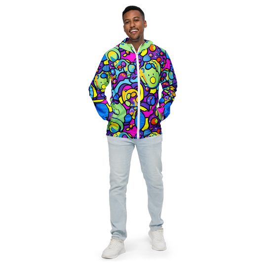 Men's Windbreaker - Radiant Lagoon