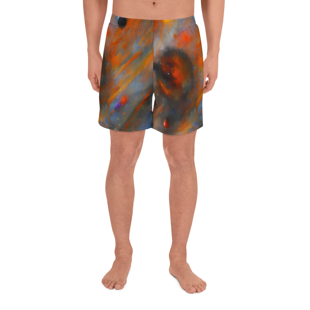 Men's Athletic Shorts - Inferno Ballet