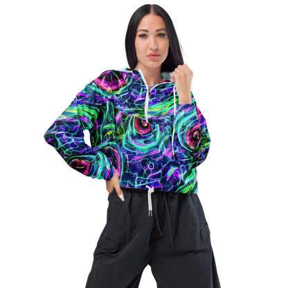 Women's Cropped Windbreaker - Chalmers Vortex