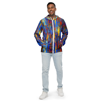 Men's Windbreaker - Neoplastique Flow