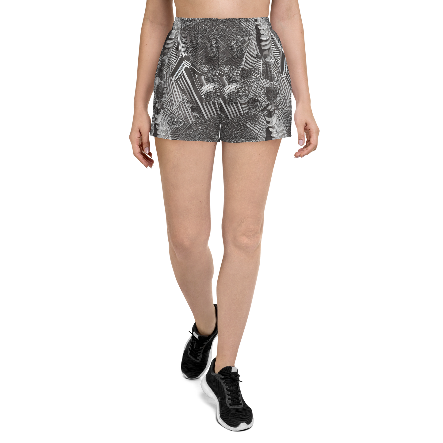 Women’s Athletic Shorts - Piranesi's Web