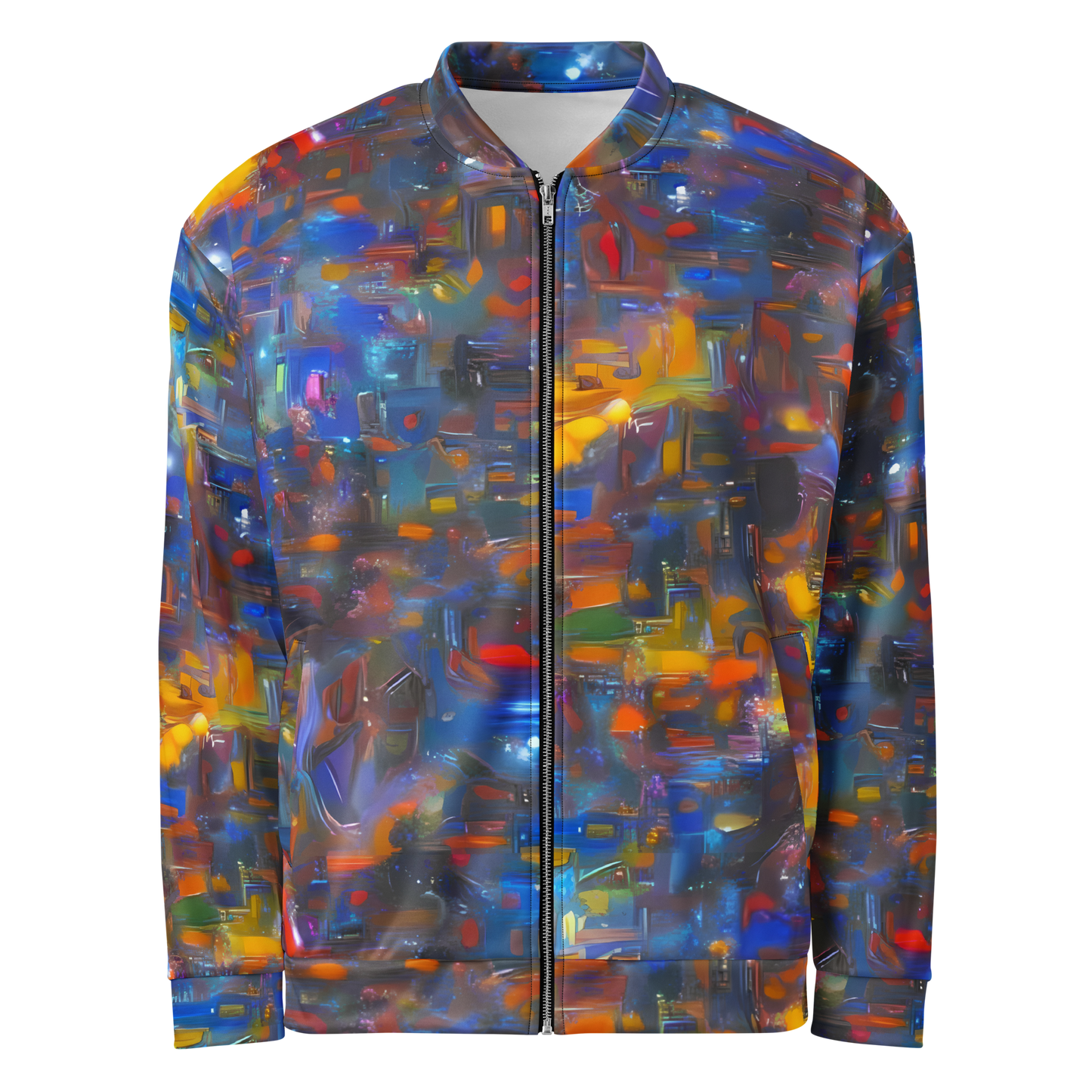 Bomber Jacket - Abstract Conflux