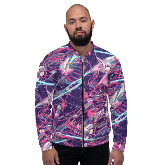 Bomber Jacket - Neo-Tokyo Twirl