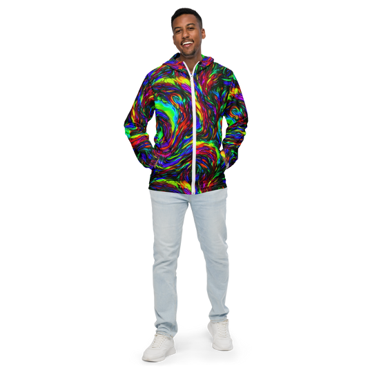 Men's Windbreaker - Calraet Swirl