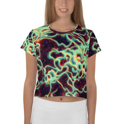 Women's Crop Tee - Chimeric Currents