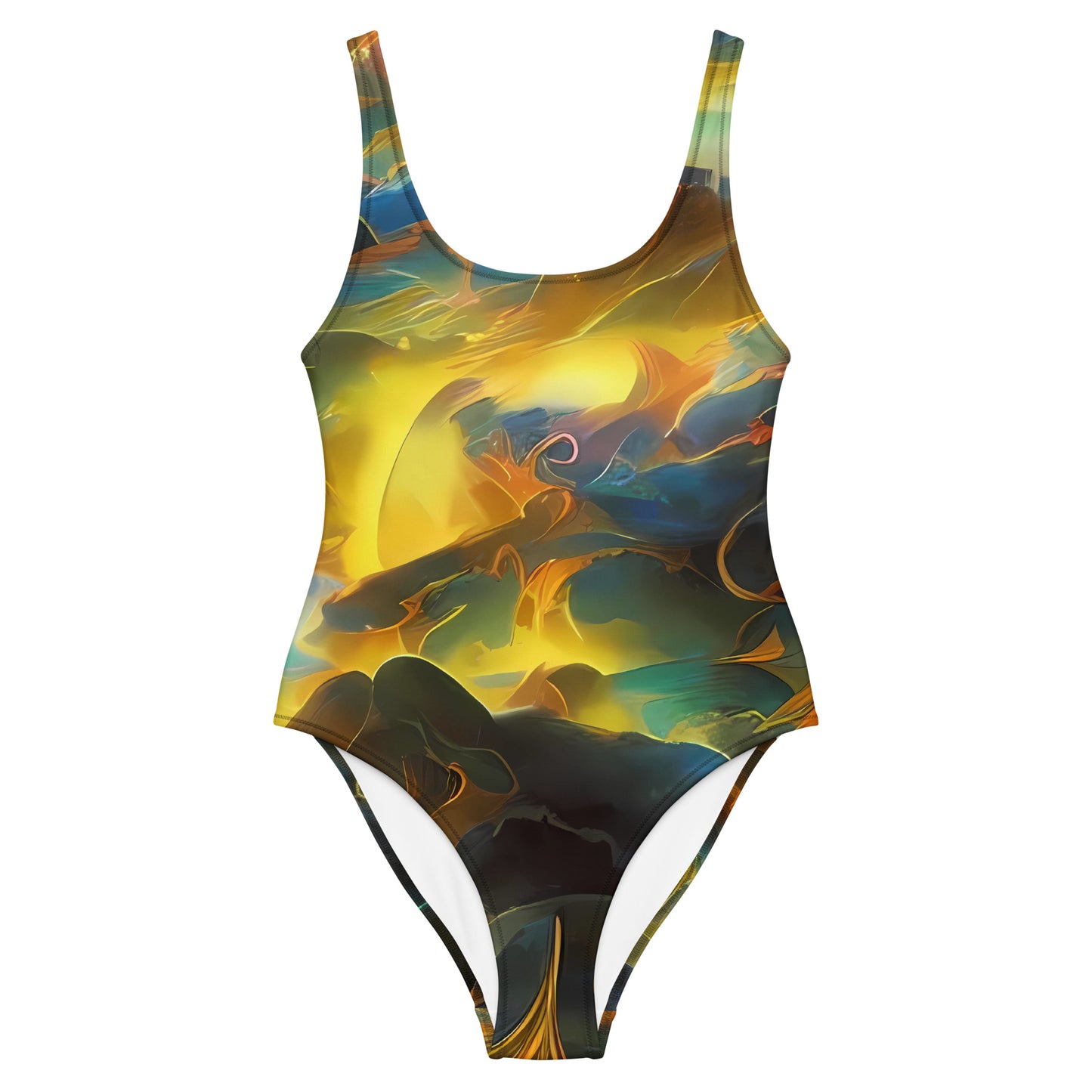 One-Piece Swimsuit - Ethereal Glow