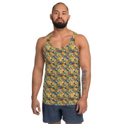 Men's Tank Top - Whimsical Feline Dance