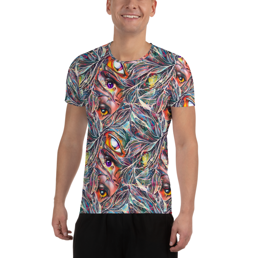 Men's Athletic T-Shirt - Prismatic Reverie