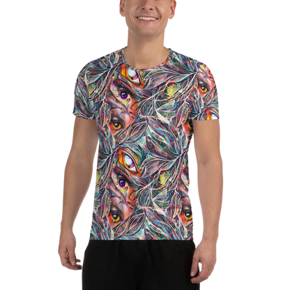 Men's Athletic T-Shirt - Prismatic Reverie