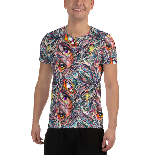 Men's Athletic T-Shirt - Prismatic Reverie
