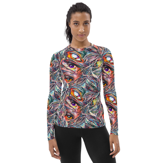 Women's Rash Guard - Prismatic Reverie