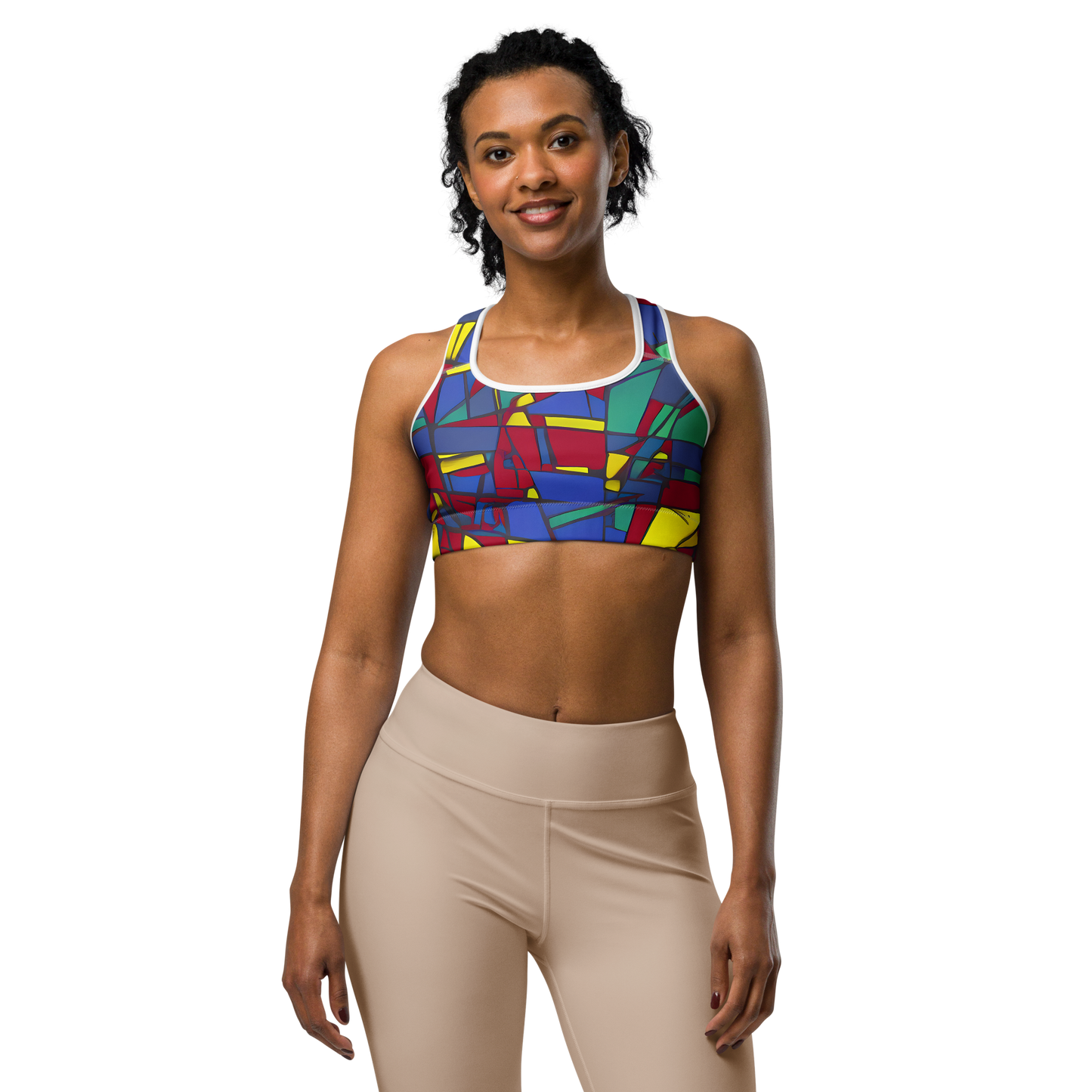 Sports Bra - Vibrant Vexation