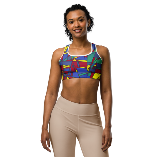 Sports Bra - Vibrant Vexation