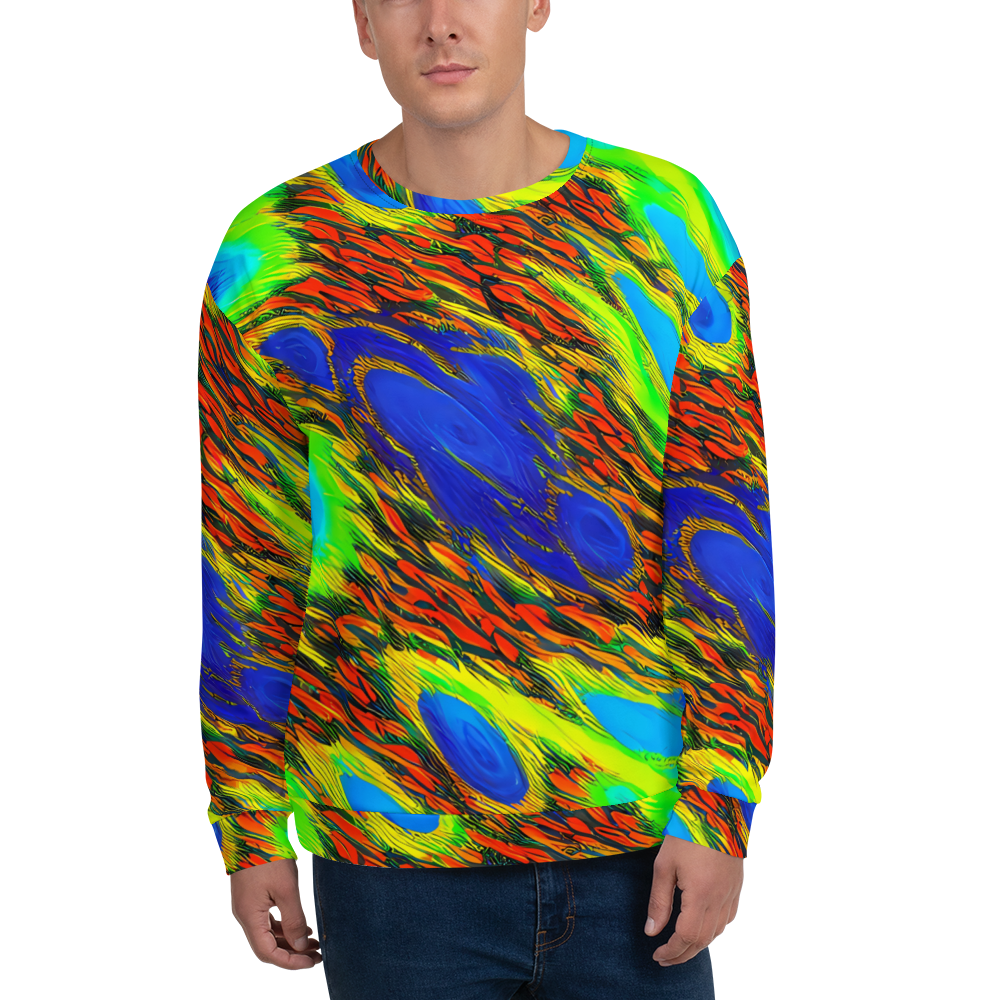 Sweatshirt - Vibrant Veinwork