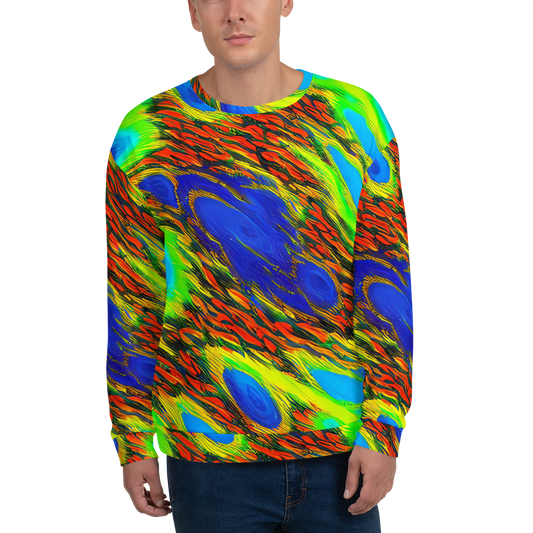 Sweatshirt - Vibrant Veinwork